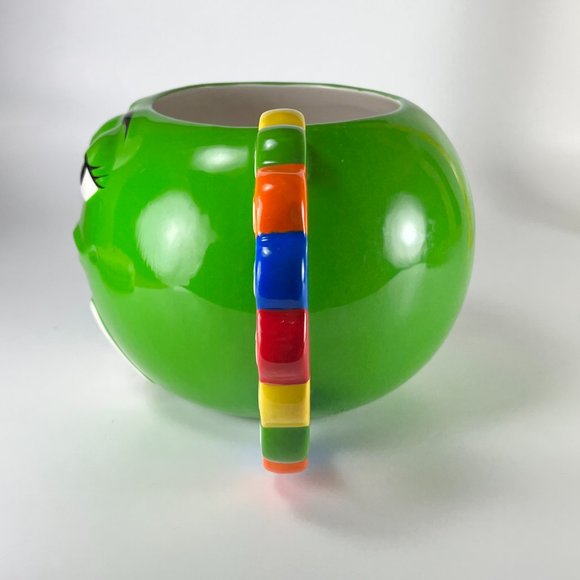 Mars Green M M Oversized Coffee Cup Mug Ceramic Replacement Galerie Souvenir 3D - Picture 2 of 11